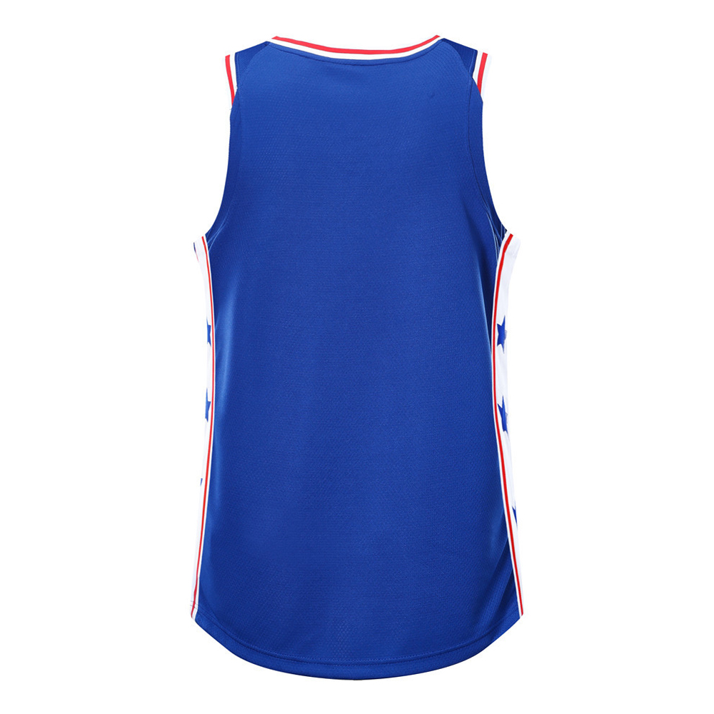 men's blank 76ers blue mesh basketball jersey wholesale men's blank 76ers blue mesh basketball jersey wholesale