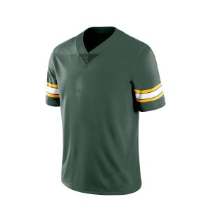 Home men's blank green bay flag football jersey wholesale