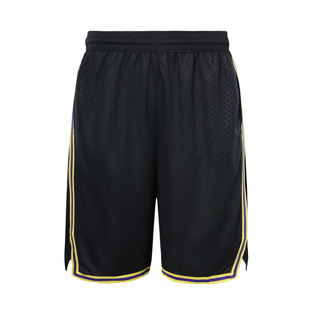 blank los angeles lakers black retro basketball shorts blank los angeles lakers black retro basketball shorts