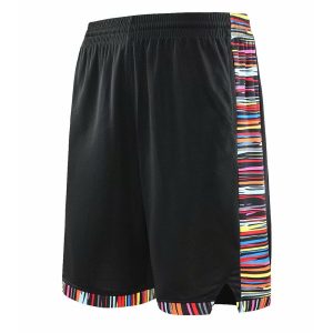 Home plain brooklyn nets black basketball shorts wholesale